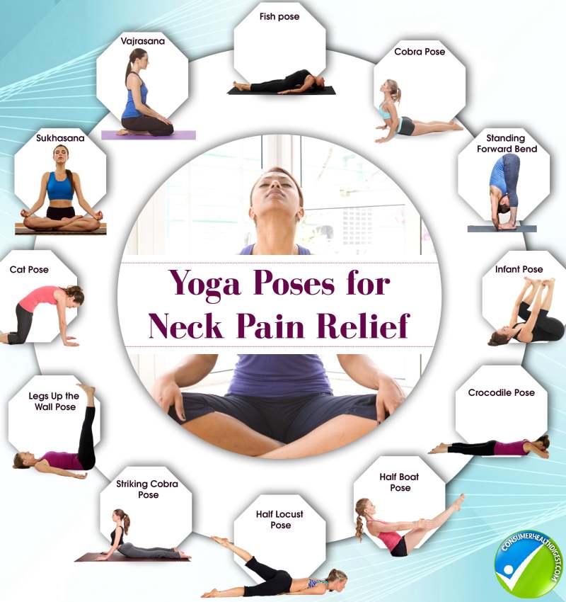 neck pain relief - yoga