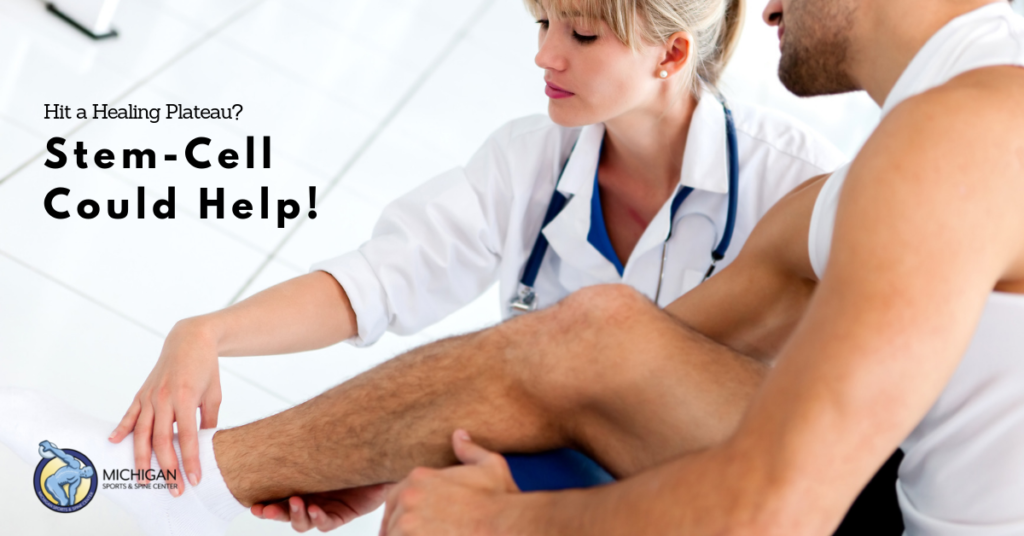 Hit a Healing Plateau? Stem Cell Injections Could Help!